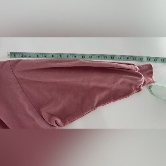Zenana Long Sleeve Pull Over Sweater Pink Small - Picture 6 of 7